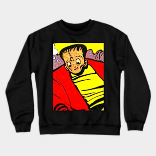 VINTAGE ZOMBIE HALLOWEEN MONSTER CREEPY SCARY COMICS Crewneck Sweatshirt